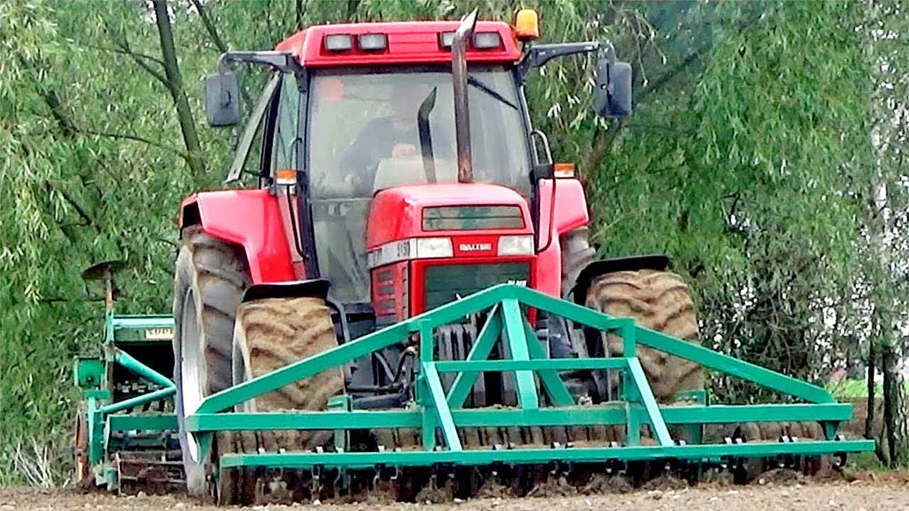 Orka i siew pszenicy ozimej Case IH 5150 + Överum + Amazone
