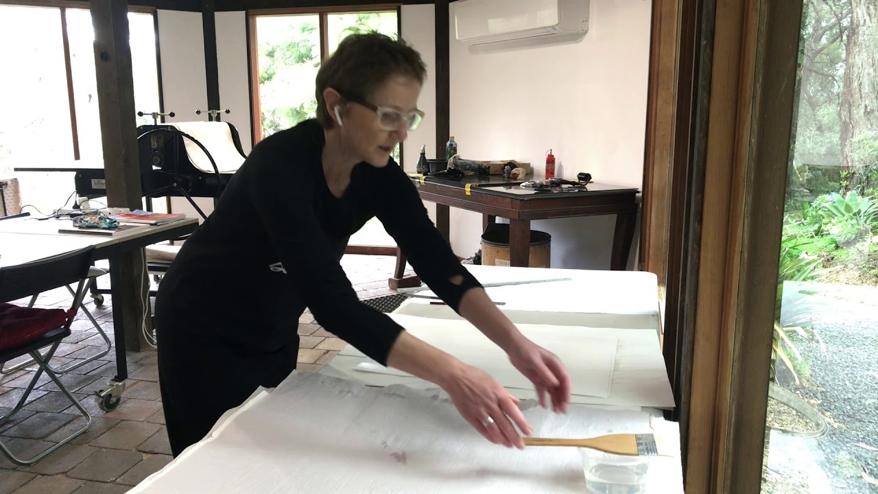 1 Printmaking Demo Silvi Glattauer