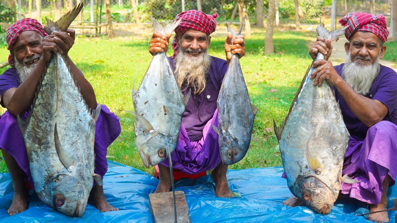 Tobol Fish Kosha Curry Recipe of Grandpa - African Pompano Fish Vuna for Old Age Special People
