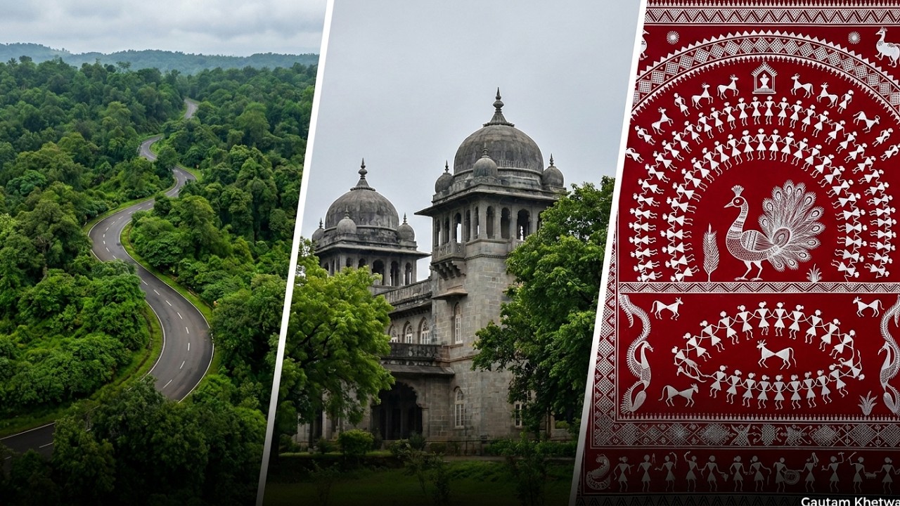 Jawhar Hill Station Tourist Places, Palghar, Maharashtra (Dabhosa Waterfall) | जव्हार Warli Village