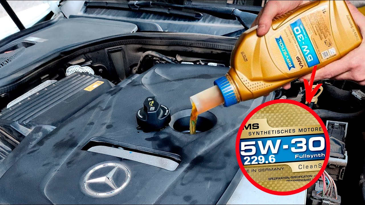 Mercedes W213 I Замена Масла Классическим Способом / Специальный допуск 229.6 для M274, M276, M270
