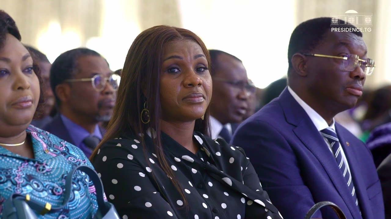 Cérémonie d'hommage national à feu Aboudou Assouma, Président de la Cour constitutionnelle du Togo