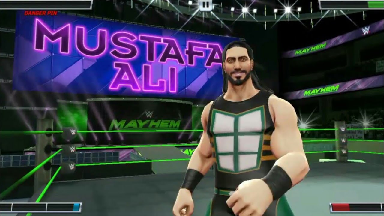 WWE Mayhem Game Mustafa Ali Game play