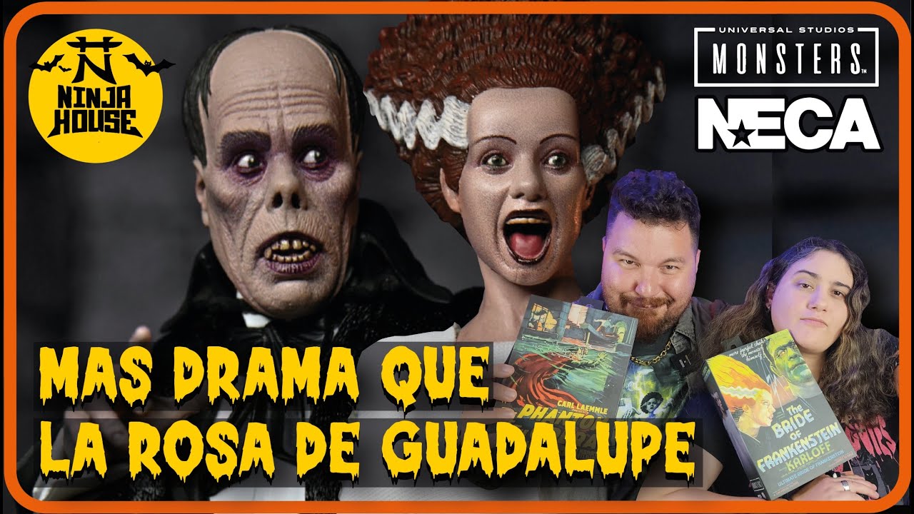 MAS MONSTRUOSOS | NECA ULTIMATE THE BRIDE OF FRANKENSTEIN & THE PHANTOM OF THE OPERA - REVIEW