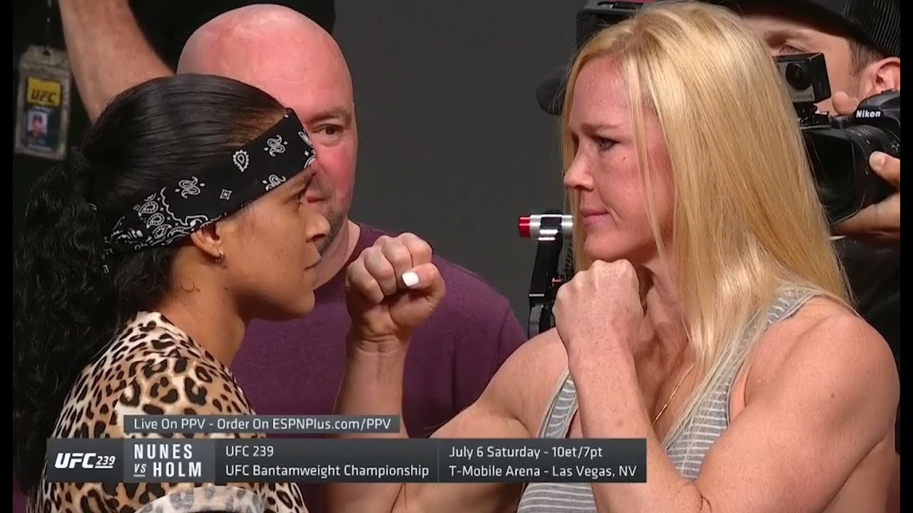 UFC Seasonal Press Conference Faceoffs
