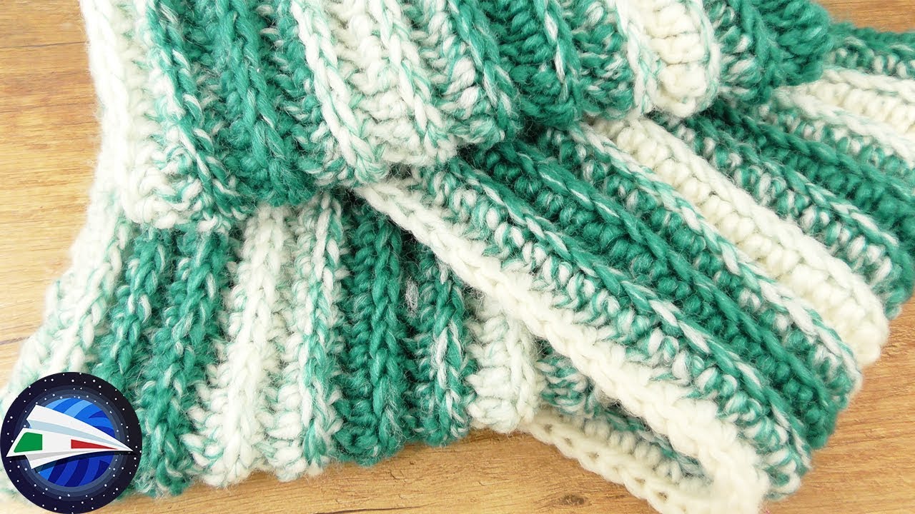 Sciarpa all'Uncinetto per Principianti | Solo Maglie Mezze Alte