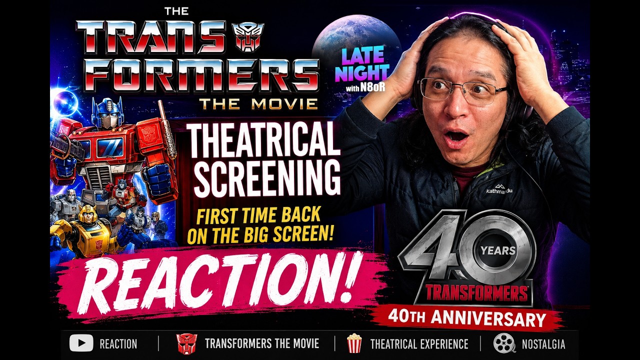 Transformers: The Movie 40th Anniversary Trailer REACTION! 🤯 IT'S COMING BACK TO THE BIG SCREEN!