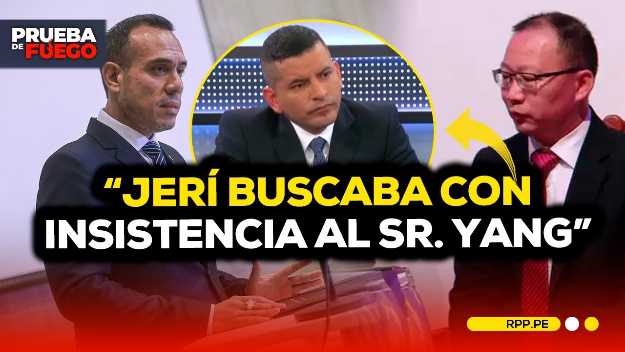 Abogado de empresario chino: “José Jerí tiene que renunciar” por reunión fuera de Palacio #PDFRPP