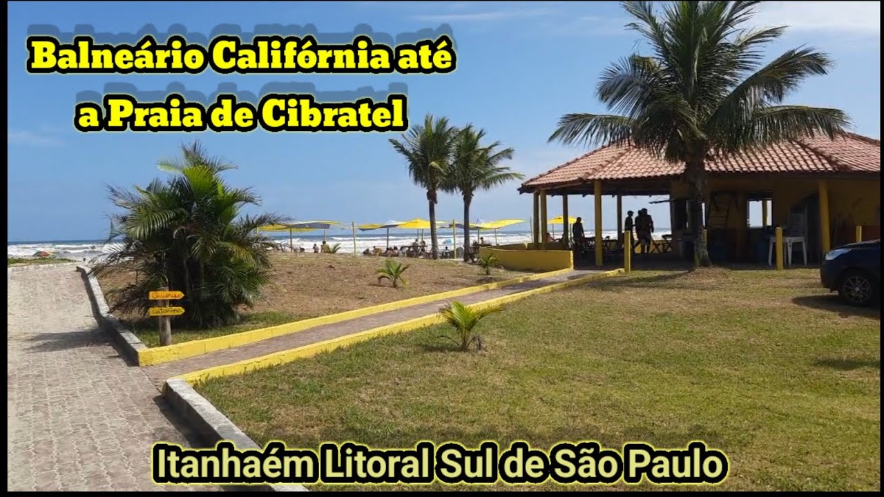 Itanhaém 27/12/23 - Balneário Califórnia até Cibratel - Litoral Sul de São Paulo 🇧🇷
