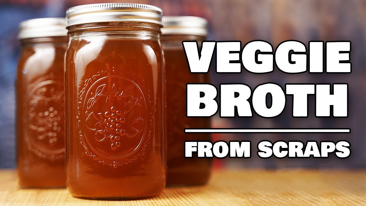 Vegetable Broth from Scraps - Instant Pot Recipe