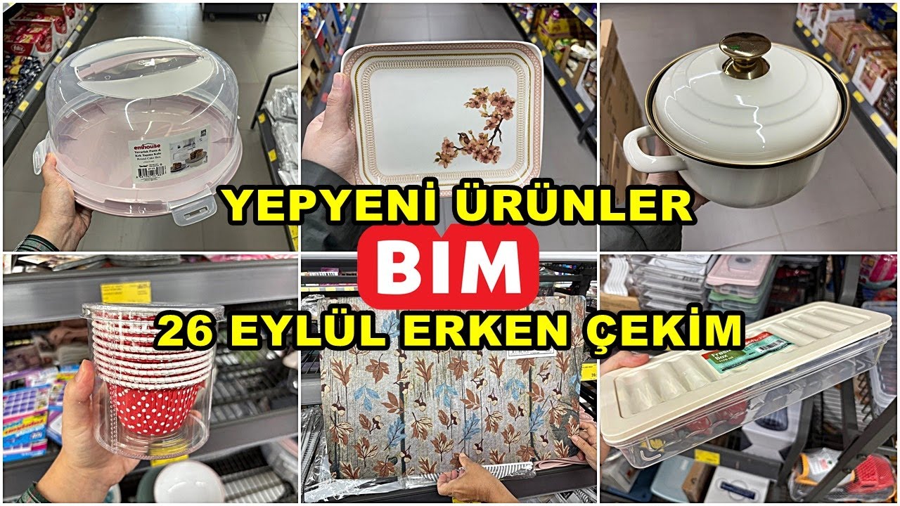 BİME KOŞUN💃📢BİM 26 EYLÜL 2025 AKTÜEL ÜRÜNLER İLK KEZ BURADA👀💥/BİM AKTÜEL ÜRÜNLERİ İLK SEN GÖR🔥📌BİM