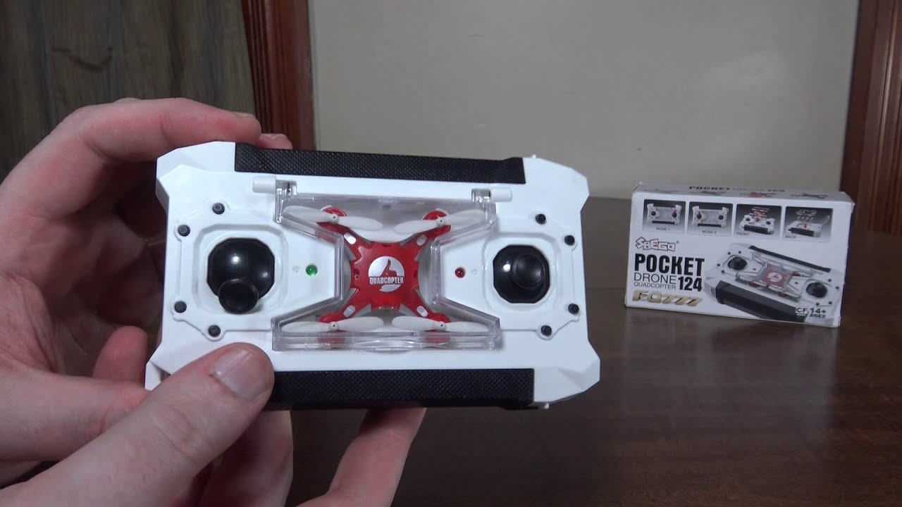 Sbego - FQ777-124 Pocket Drone - Review and Flight