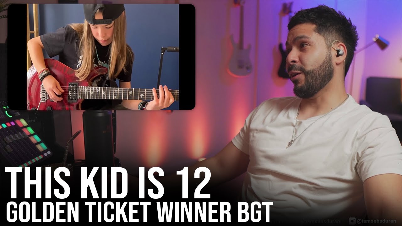 You HAVE to listen to this 12-year old Guitar Prodigy @Guitar Olly