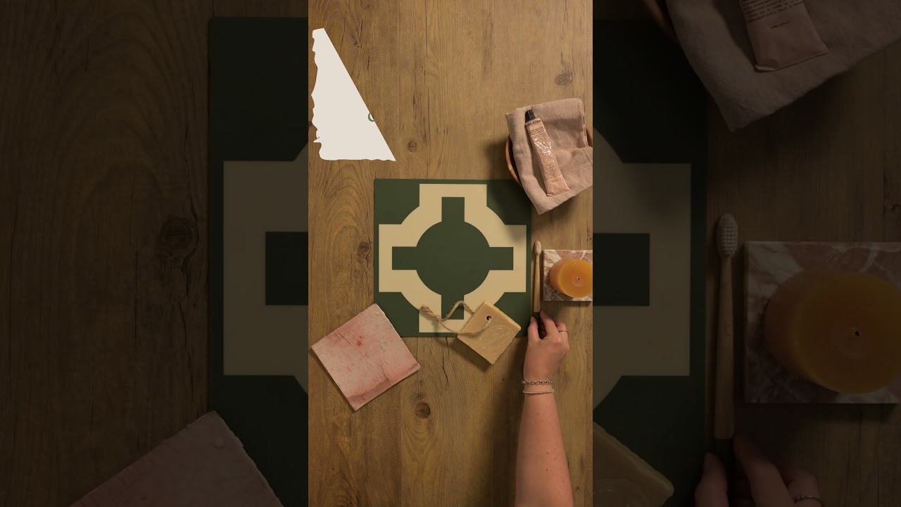 How to Style Green Floor Tiles featuring Parquet Hunter Green 🌿✨ #flooring #homedecor #stylingtips