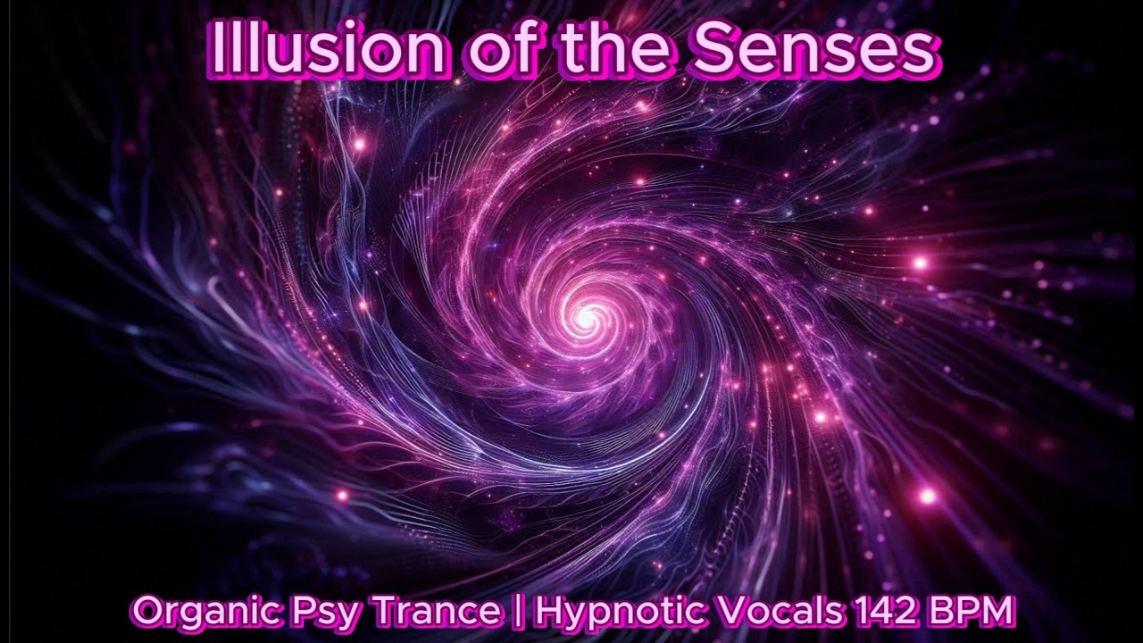 Illusion of the Senses | Organic Psy Trance | Hypnotic Vocals 142 BPM