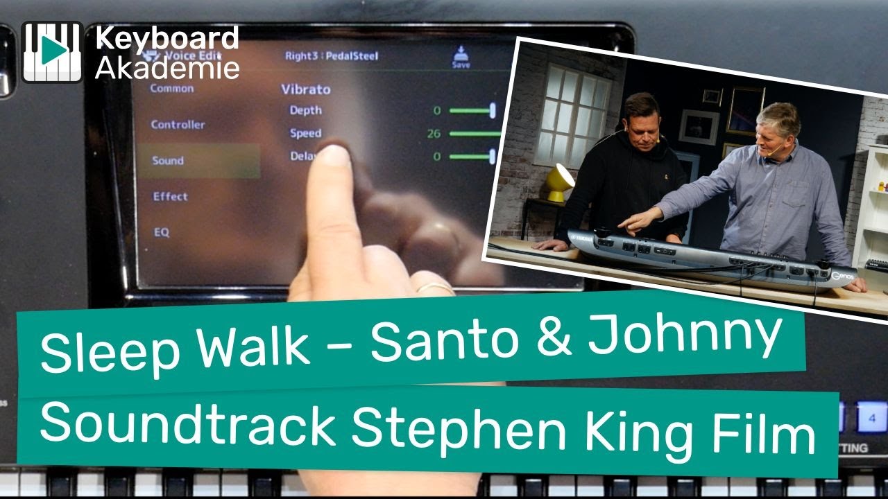 Sleepwalkers Soundtrack von Santo & Johnny aus dem Stephen King Film | Power-Tipp Keyboard Tutorial