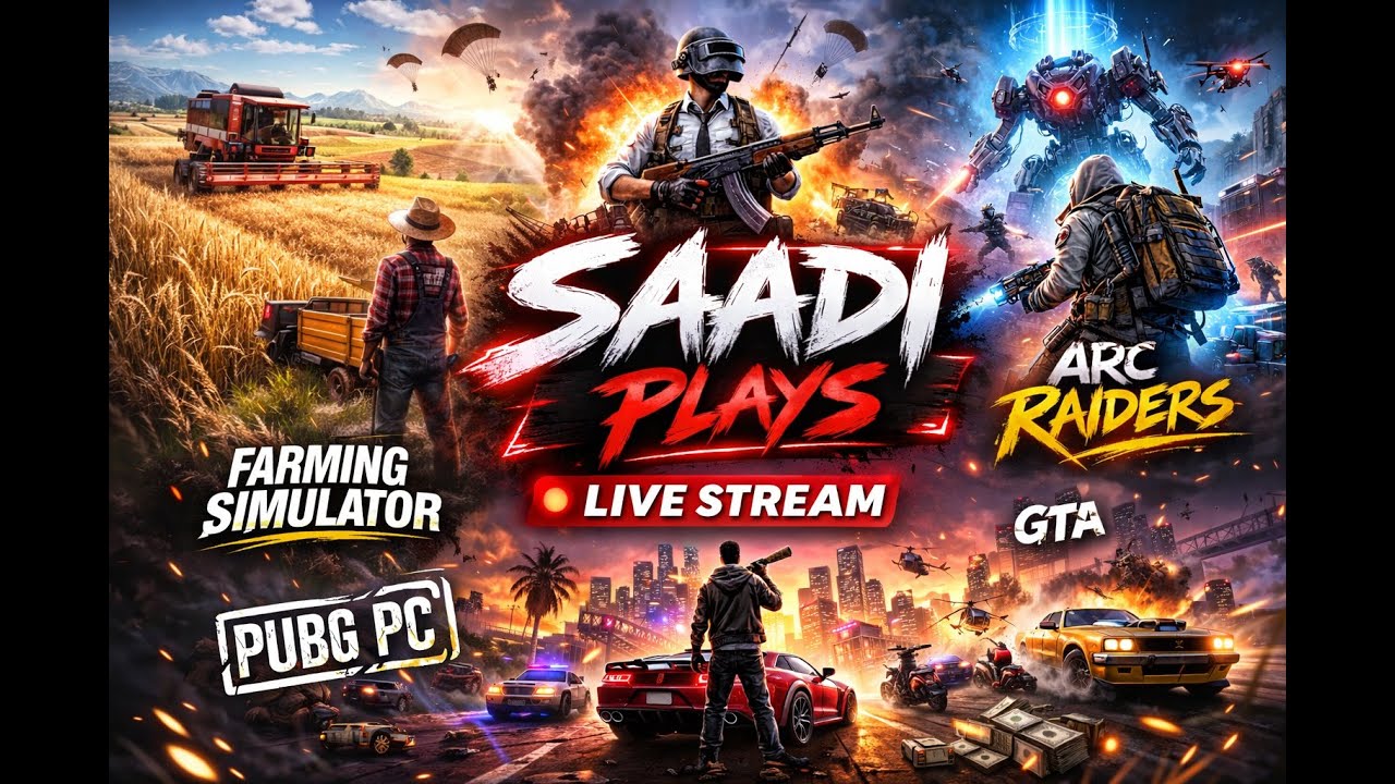 🔴PUBG/GTA/ARCRAIDERS/Farming SIM Live Stream | With @ZayBStreams21  #pubg #live #bgmi (Portrait)