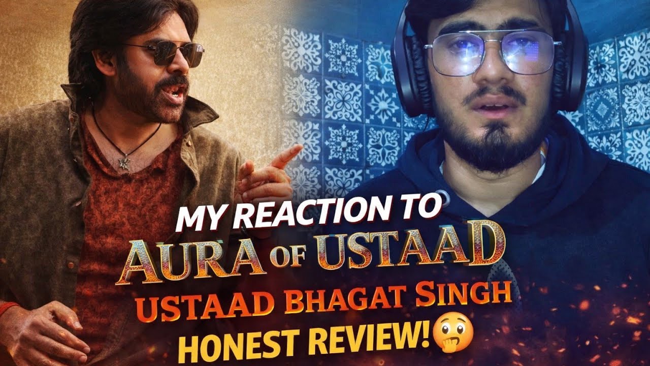 AURA OF USTAAD|| PAWAN KALYAN  #pawankalyan #newsong #trending #song #pawankalyanshorts 