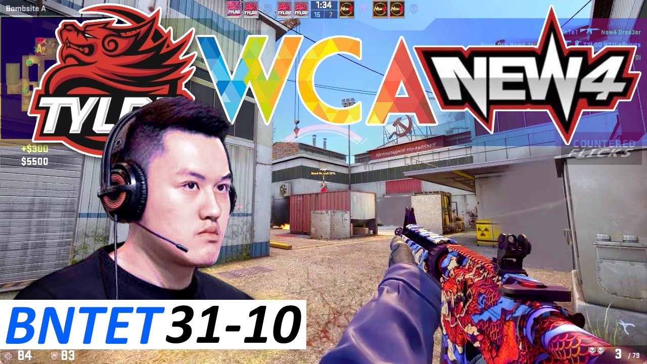 BnTeT 31-10 POV / New4 vs TyLoo / Cache / CS:GO WCA 2017 China Qualifier