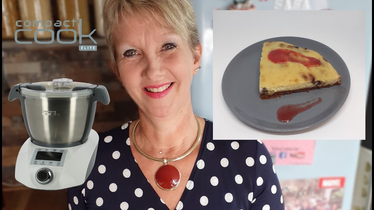 Gâteau de semoule, Spéculoos et raisins sec ( Compact Cook Elite )