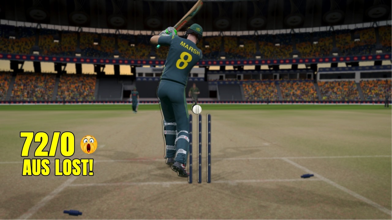 NZ 72/0 😱 | Australia Lost | High Score Thriller | Cricket 24