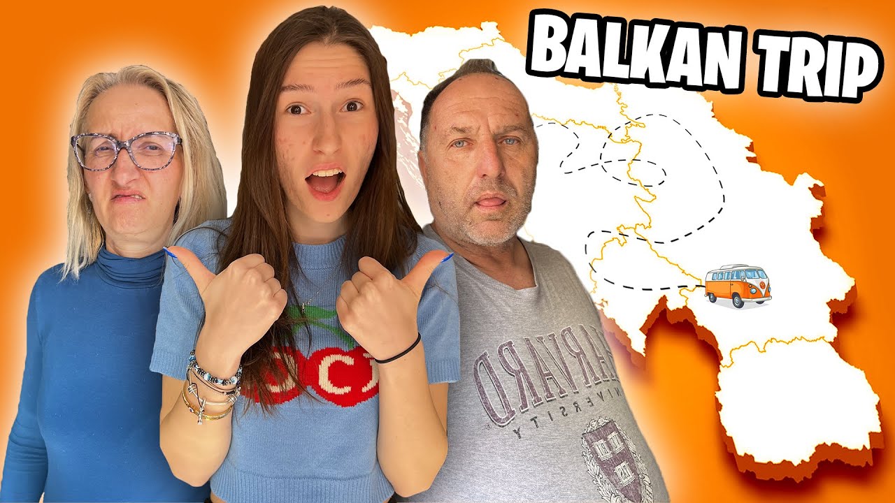 BALKAN TRIP | Ustavila nas je policija, bli smo mokri in zgubila sem 59201059 možganskih celic 💅🏻