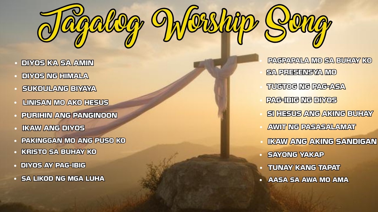DIYOS KA SA AMIN | CHRISTIAN SONG WITH LYRICS | CHRISTIAN SONG PLAYLIST