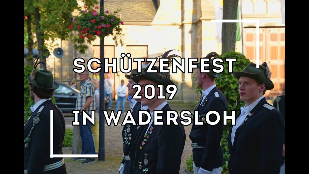 Schützenfest in Wadersloh - Zapfenstreich 2019