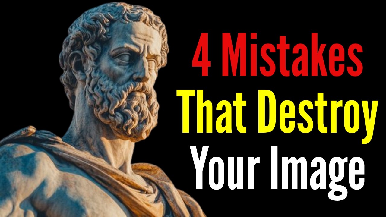 4 Self-Destructive Habits That Make People Lose Respect for You | Stoic Lessons