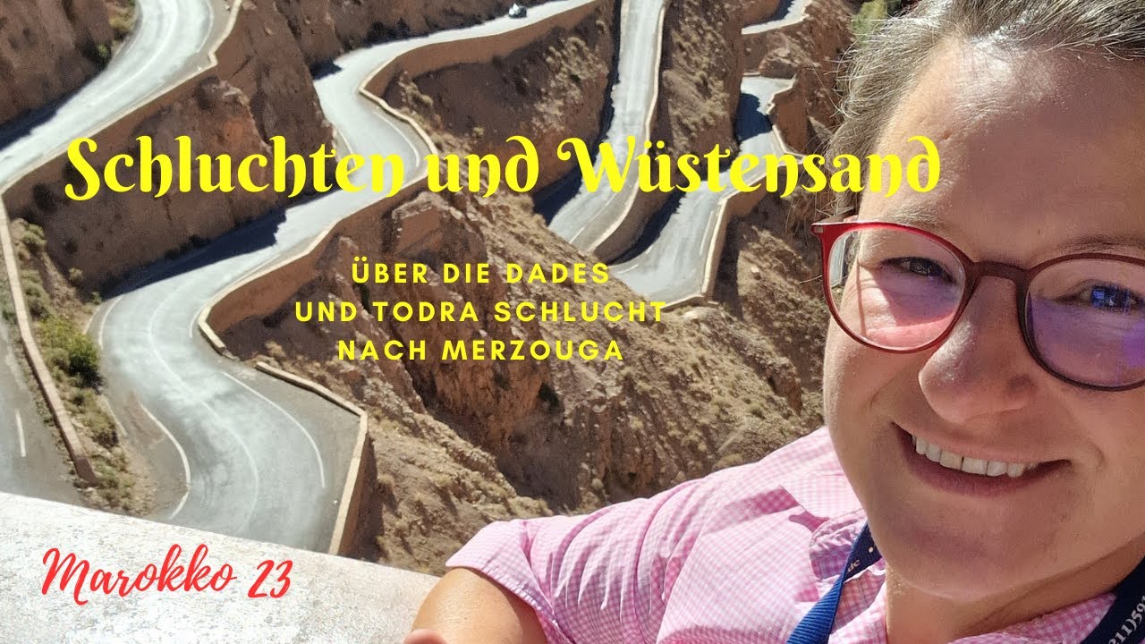 Marokko 23 - 14 - Schluchten und Wüstensand - Über Dades und Todra nach Merzouga