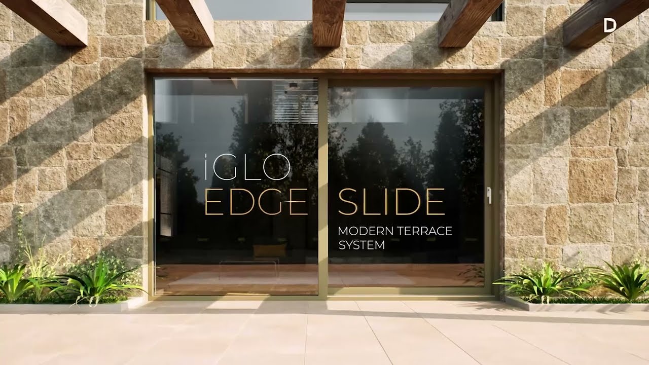 DRUTEX &ndash; IGLO EDGE SLIDE &ndash; Stilrene skyved&oslash;rer med smale profiler og maksimal ytelse