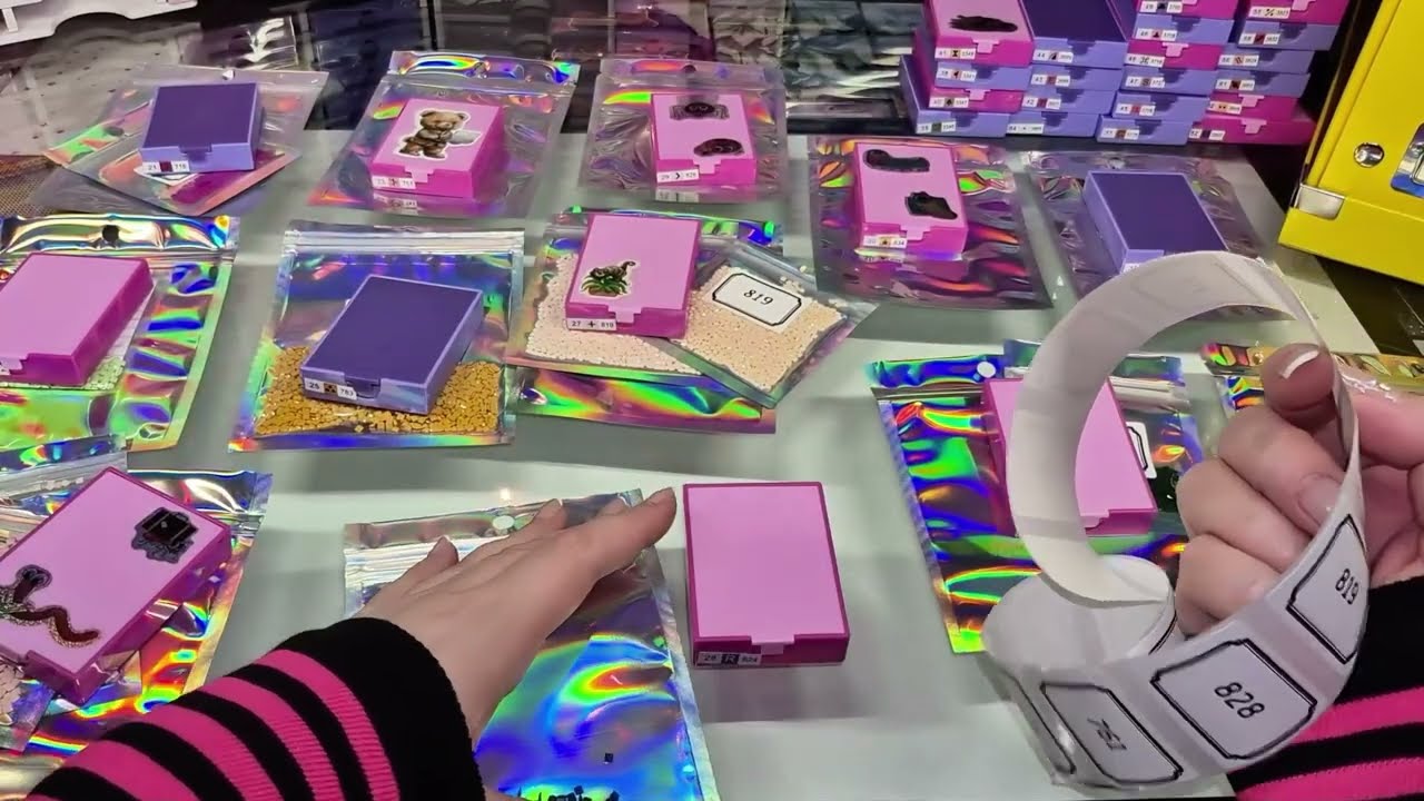 ASMR Diamond Painting • Sorting Drills Back Into Storage  • No Talking