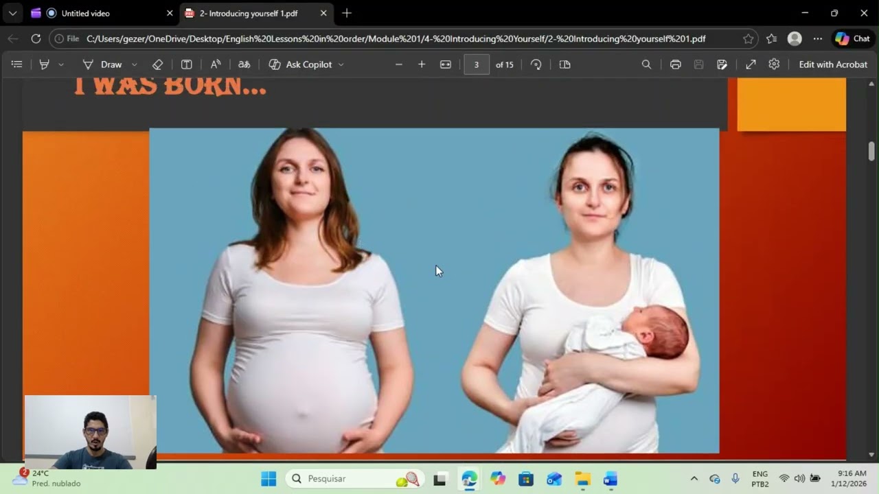 Como usar o minilivro (Apresentação Pessoal)