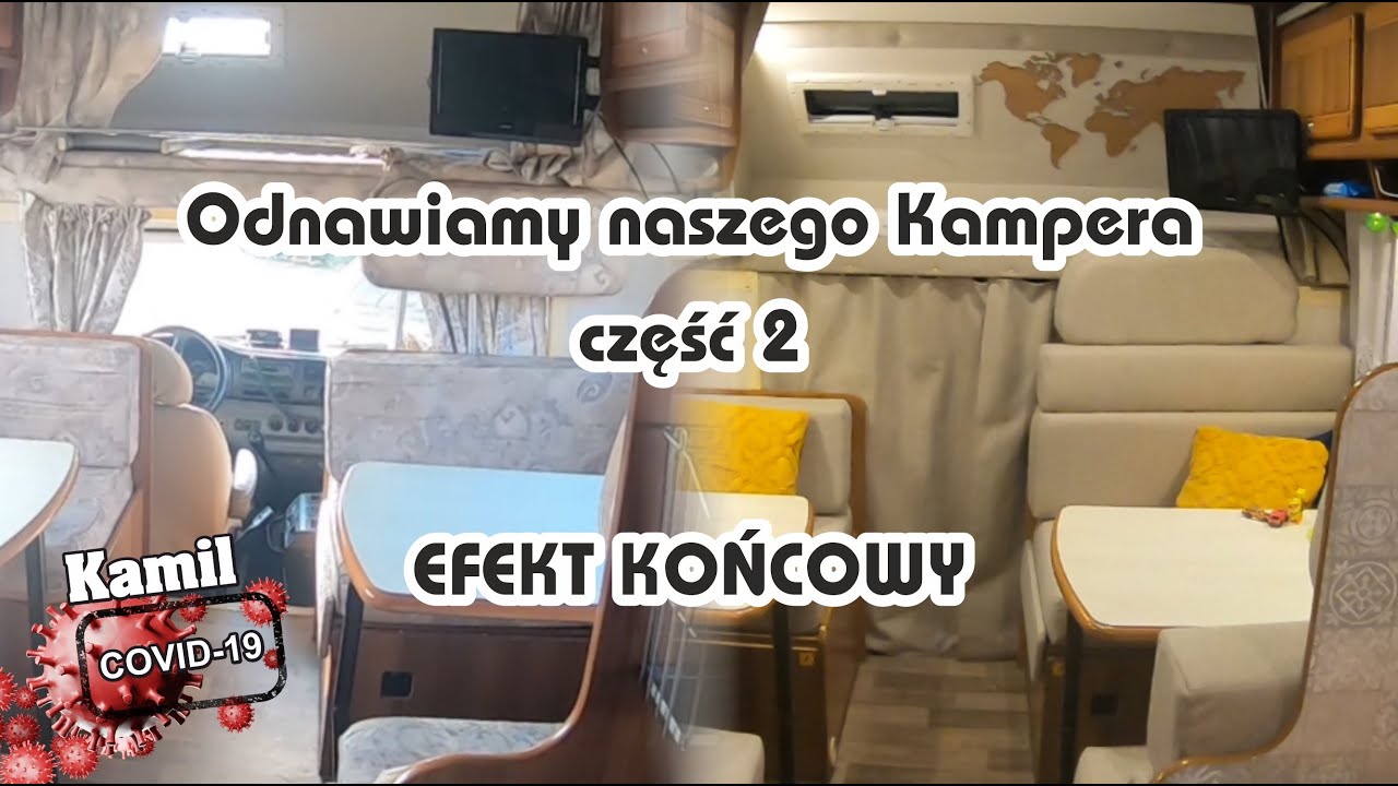 Koniec odnawiania kampera i Koronawirus