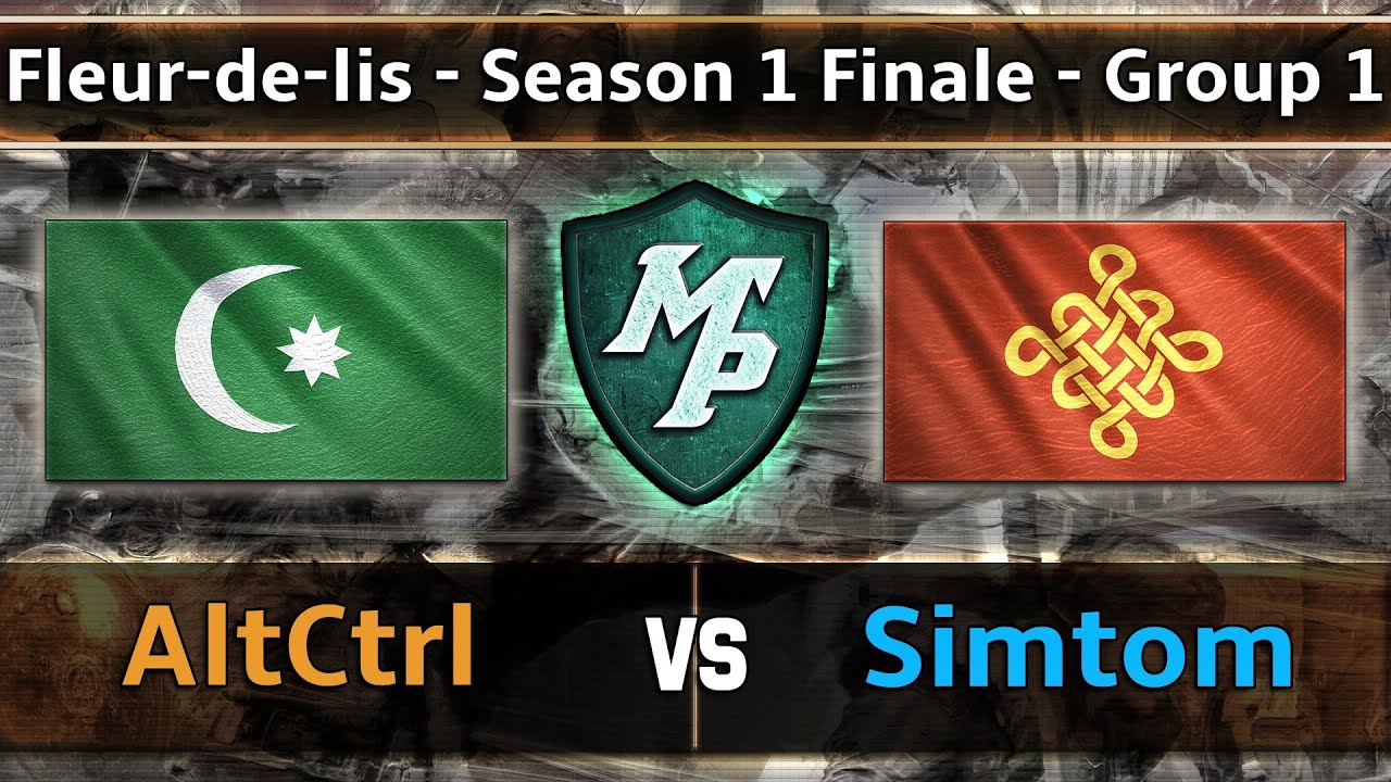 Age of Empires 4: Meta Plays Fleur-de-lis Tournament - Group 1 - AltCtrl vs Simtom