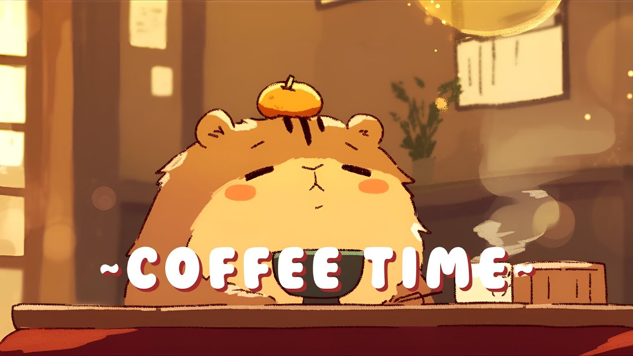 [1 Hour] Capybara Lofi Collection - Peaceful Music for Your Soul ~ Chill Session ~ 🦫 🌿 ☕