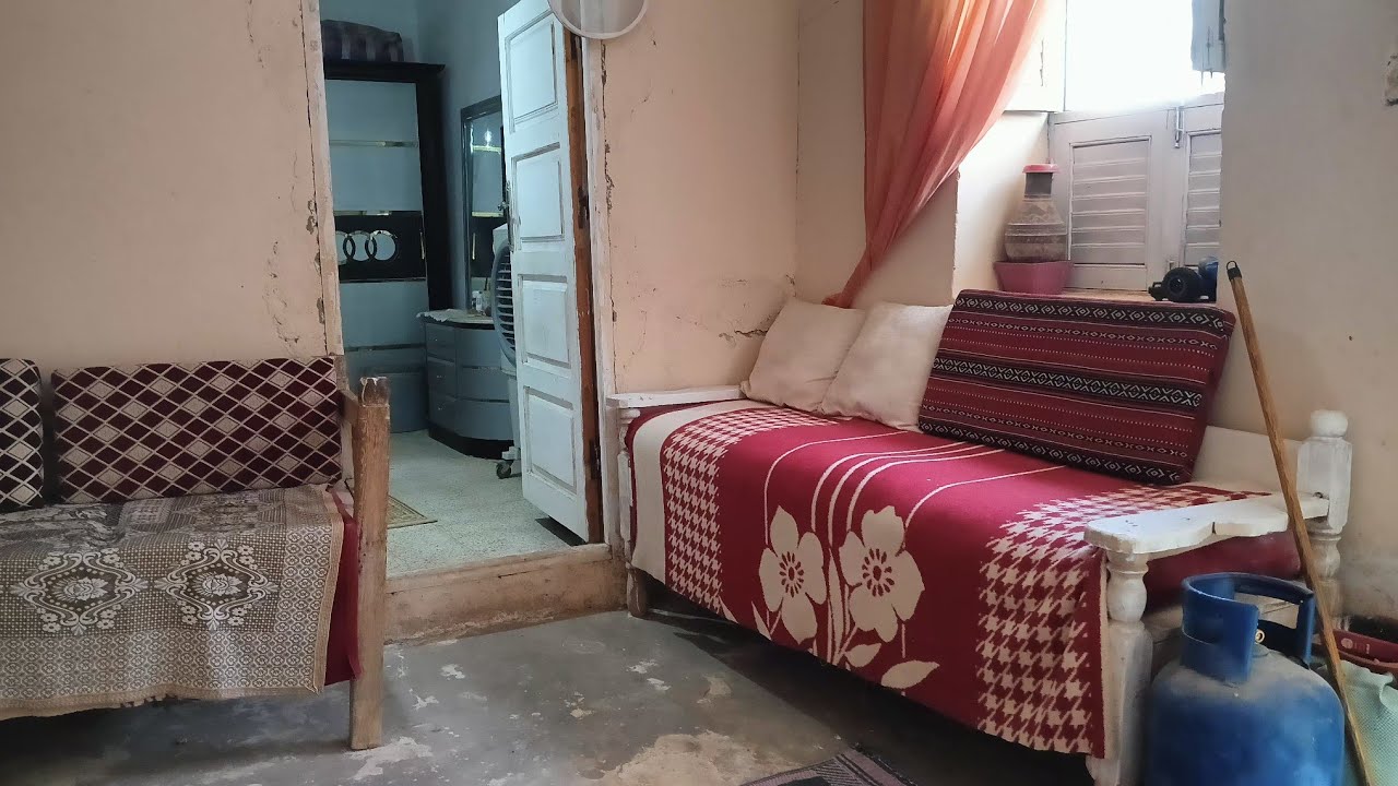روتين صباحى🌤️نضفت بيتى البسيط وخت ليكم جولة فيه 🌿مليان هدوء ودفء 🏡على قد بساطته بس كله راحة نفسية 🍀