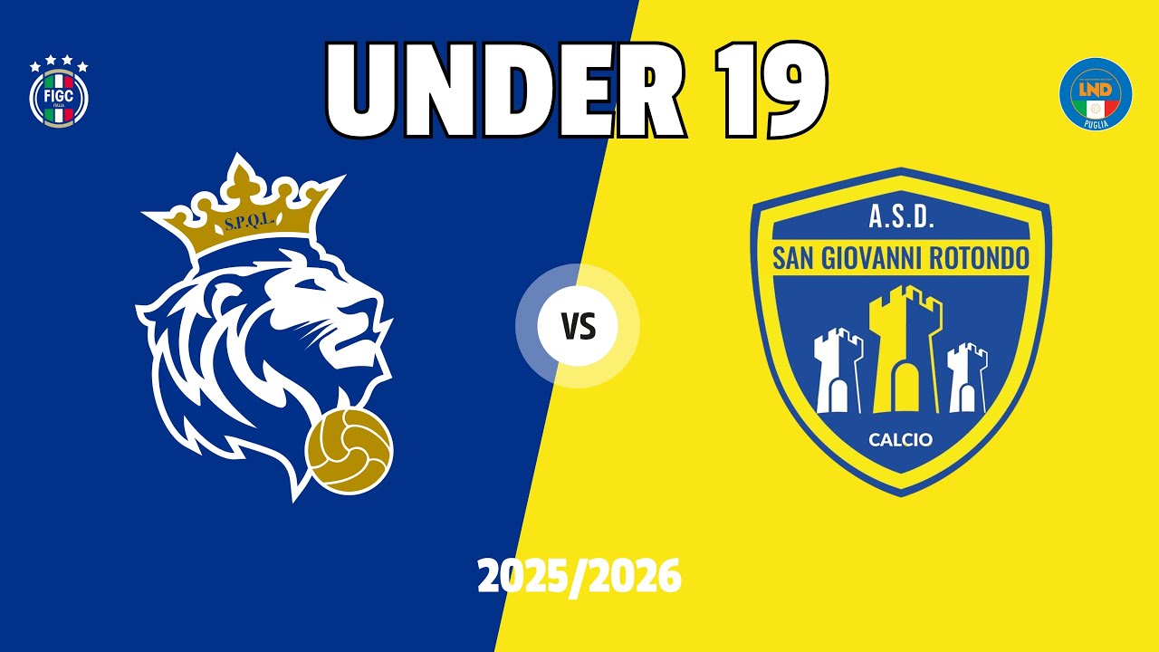 𝗛𝗜𝗚𝗛𝗟𝗜𝗚𝗛𝗧𝗦 | Lucera - San Giovanni Rotondo   1-2 | 10ª giornata Under 19 Pugliese - Girone A 2025/26