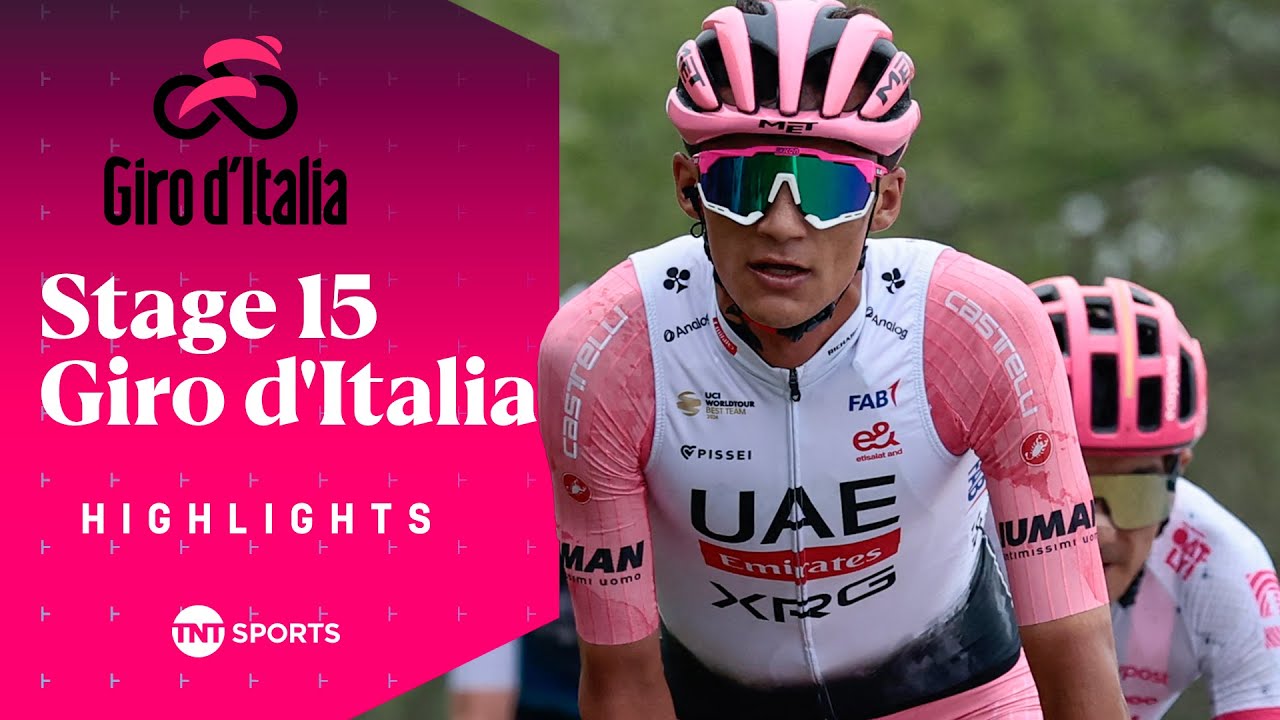 DRAMATIC ALPINE STAGE! 😳 | Men's Giro d'Italia Stage 15 Race Highlights | TNT Sports Cycling