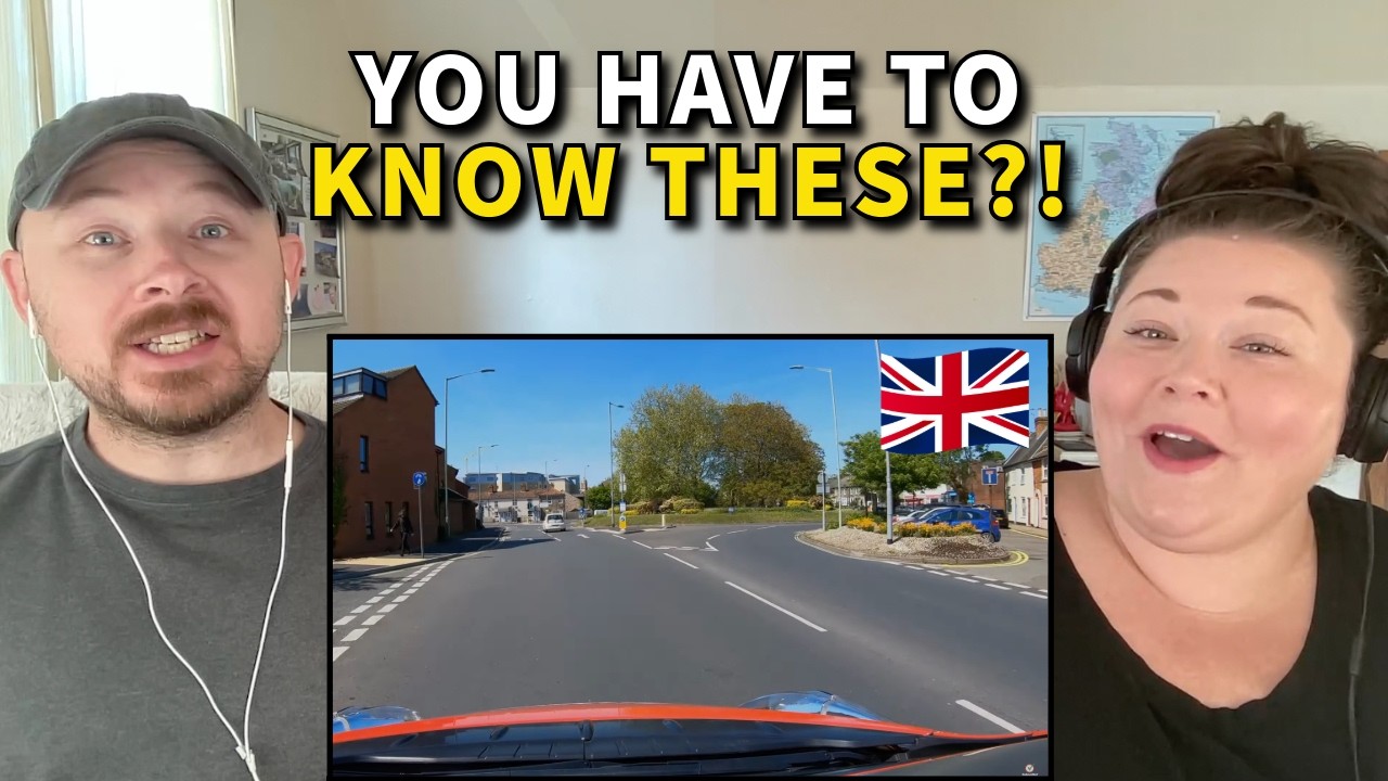Americans React to 10 of the Hardest UK Theory Test Questions! 🤯