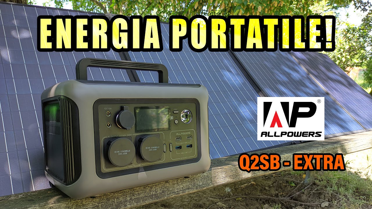 🔋 Power Station AllPowers R600 - 600W - #allpowers #q2sb #extra #camper