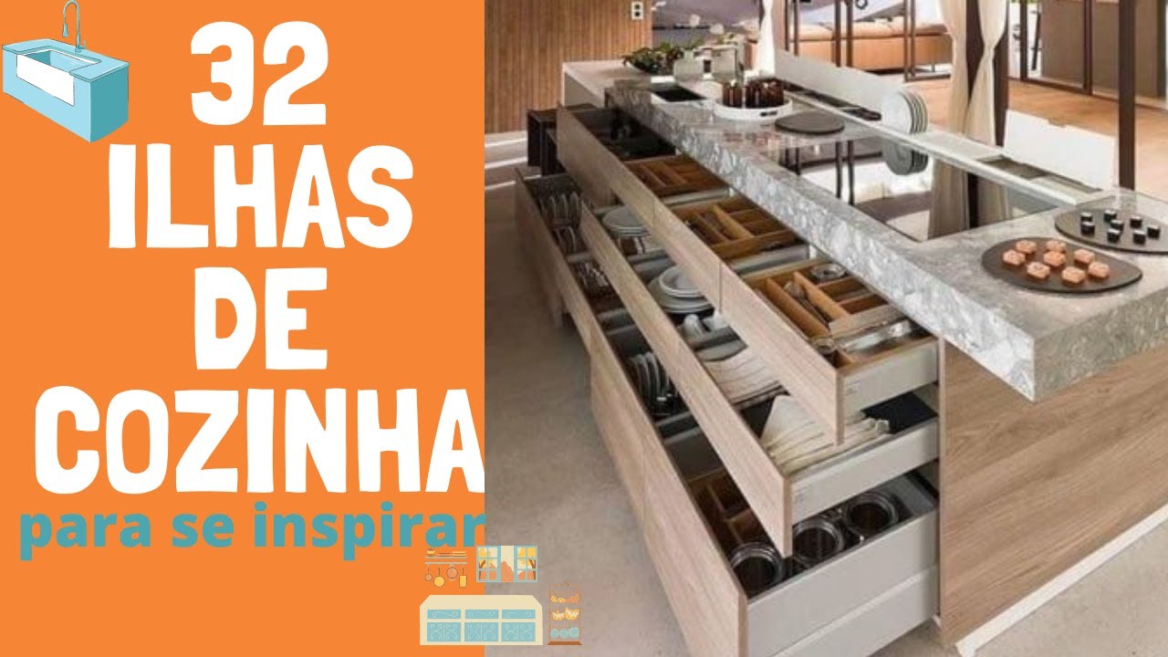 ILHAS DE COZINHA   Os Mais lindos Projetos