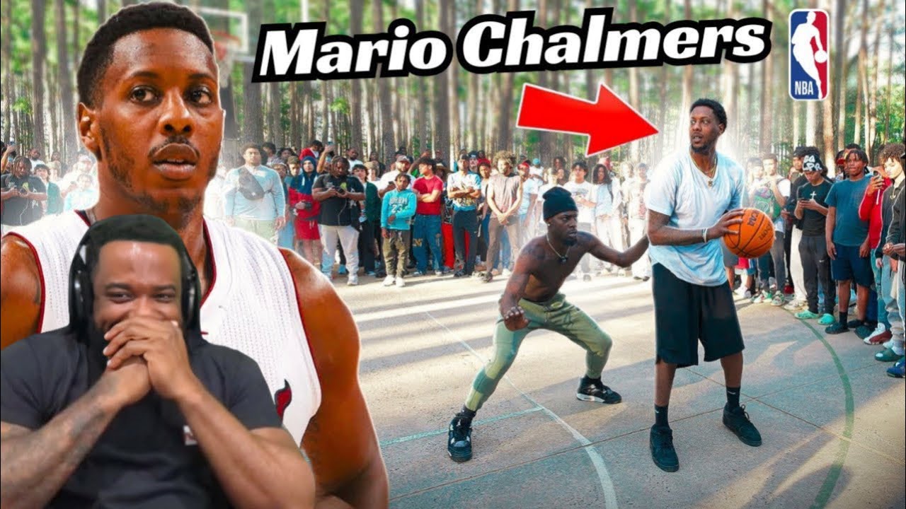 I EXPECTED BETTER! Reacting To Friga SNEAKING NBA Champion Mario Chalmers Into a Park Run..