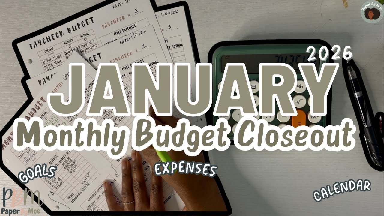 January 2026 Budget Closeout 💸 Our Best Month Yet | Real Numbers