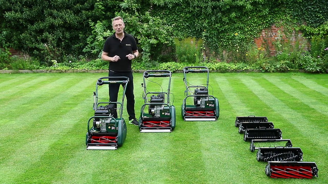 Allett Kensington 14B, 17B+20B Cylinder Lawn Mower Informational Video