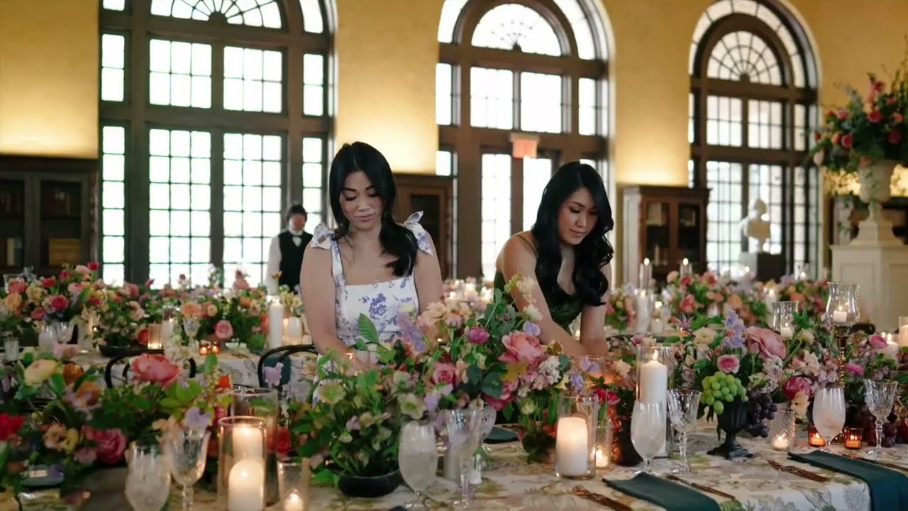 Classic Houston Wedding in the Julia Ideson Library