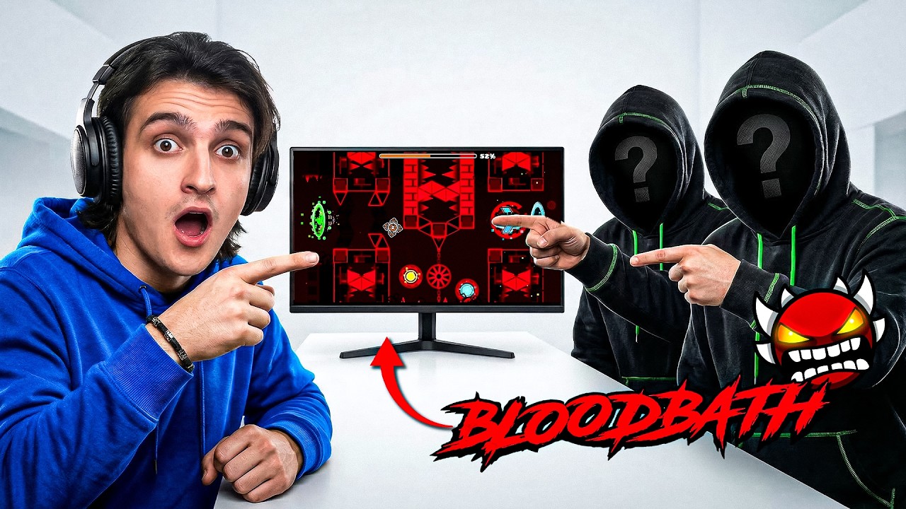 PRO IGRAČI ME UČE DA PREĐEM NAJTEŽI NIVO U GEOMETRY DASHU