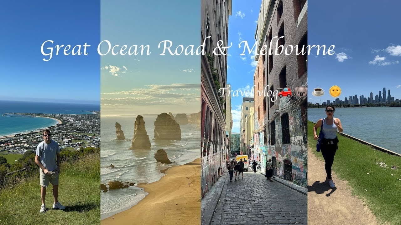 Ep.19 Great Ocean Road| Road trip in Australia| Food & sightseeing in Melbourne| Wild koala bear