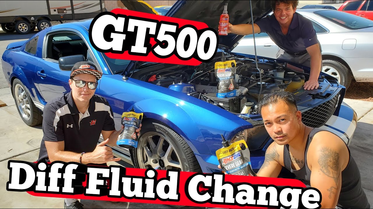 2008 Shelby GT500 AMSOIL Differential Fluid Change #70