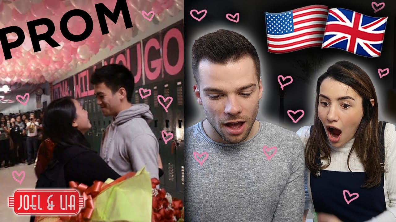 Brits React to American PROM!